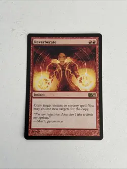 MTG Reverberate Core Set 2011 (M11) Regular Magic The Gathering Deckmaster - Image 1