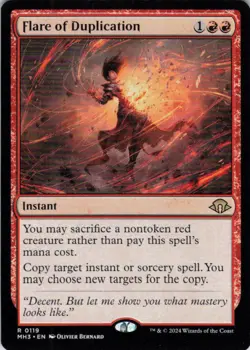 MTG Flare of Duplication (119) | NM | Modern Horizons 3 {MH3} - Image 1