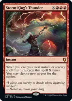 MTG Magic Storm King's Thunder 196/361 Commander: Baldur's Gate NM - Image 1