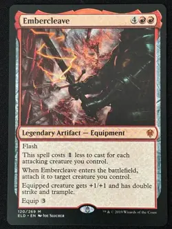 1x MTG Embercleave - Throne of Eldraine (ELD) #120 - Magic the Gathering - Image 1
