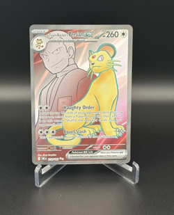 Team Rocket's Persian ex 219/182 - Pokemon Sv10: Destined Rivals Full Art Holo - Image 1