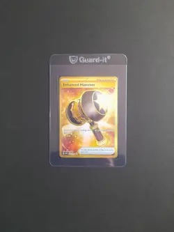 Pokemon TCG Enhanced Hammer 224/167 Twilight Masquerade Gold Hyper Rare - Image 1