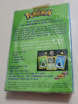 Pokemon Base Set Overgrowth Theme Deck - Sealed - Small Tear - Deck on Top - Image 2