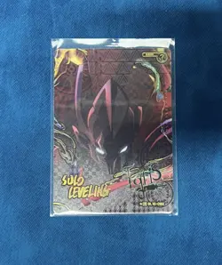 Igris HR SL1E-082 Solo Leveling Karte Mapniverse Holo Signed Card NM TCG - Image 1