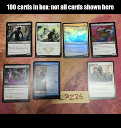 x1 MTG Bundle box bulk w/ 100 cards: Commons/Uncommons/RARES(!) [Box ID: ZAZZ6] - Image 3