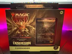 MTG - Endless Punishment - Duskmourn Commander Deck - New -Factory Sealed - Image 1