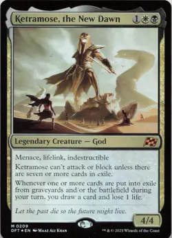 Ketramose, the New Dawn - FOIL - M Aetherdrift 209 - MTG - Image 1