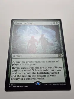 Open the Way (MAT-0023) March of Machine Aftermath Magic the Gathering NM+ mtg - Image 2