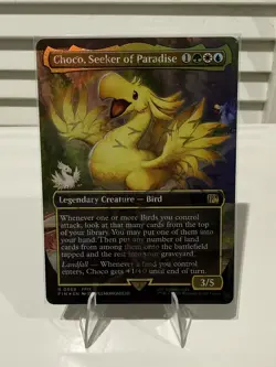 Final Fantasy Chocobo Bundle *Opened, NO Chocobo Booster*& Choco the Seeker Foil - Image 4