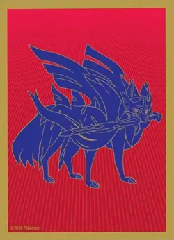 10 protege-cartes Zacian | ETB Pokemon Epee et Bouclier set de base (2020) - Image 1