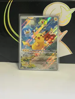 Pokemon - Black Star Promo - Paldea Pikachu #27 NM+ - Image 1