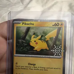 Pikachu 025/165 Holiday Calendar Pokemon TCG NM - Image 2