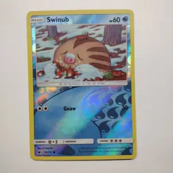 Reverse Holo Foil Swinub # 19/111 Crimson Invasion Set Pokemon Cards NM/MINT - Image 1