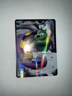 Pokemon TCG Tornadus Emerging Powers Holo Full Art Ultra Rare Card 98/98 NM - Image 1
