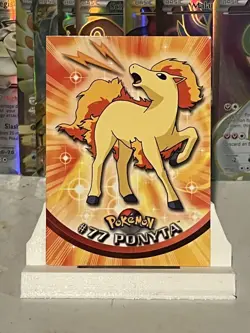 Pokemon TCG - Topps TV Animation Edition - #77 Ponyta Near Mint Trading Card - Image 1