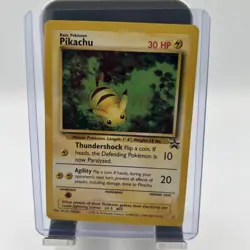 Pokemon TCG Pikachu Black Star Promo #27 WOTC 2000 - Image 1