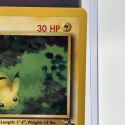 Pokemon TCG Pikachu Black Star Promo #27 WOTC 2000 - Image 3