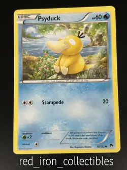 Psyduck 16/122 Common BREAKPoint XY Pokemon Card 2016 - Image 1