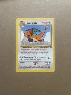 Dragonite #5 Black Star WB First Movie Promo 1999 WOTC Vintage Pokemon Card - Image 1