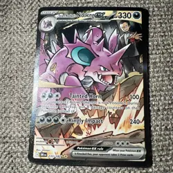 Pokemon TCG Team Rockets Nidoking EX 233/182 Destined Rivals NM-MT - Image 1