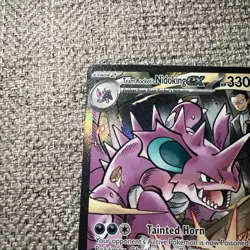 Pokemon TCG Team Rockets Nidoking EX 233/182 Destined Rivals NM-MT - Image 2