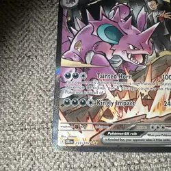 Pokemon TCG Team Rockets Nidoking EX 233/182 Destined Rivals NM-MT - Image 3
