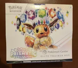 Pokemon TCG Prismatic Evolutions Pokemon Center ETB - Sealed ✅ With Acrylic Case - Image 3