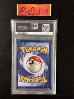 PSA 6 Machamp 1st Edition Holo Rare Base Set 8/102 Pokemon Card - Image 2