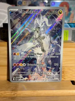 N'S RESHIRAM 167/159 Journey Together Full Art Holo Rare Pokemon TCG Near Mint - Image 1