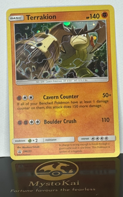 Victini SM225 & Terrakion SM223 Black Star Promo Holo English 2019 - Pokemon TCG - Image 3