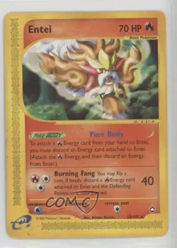 Entei Pokemon e-Card Series Aquapolis #10 2003 - Image 1