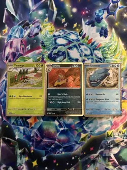 Pokemon TCG Scarlet Violet Black Star Promo x3 Cards Bundle Near Mint - Image 1