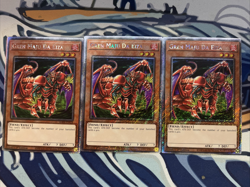 Yugioh Gren Maju Da Eiza Platinum Secret Rare RA04-EN124 Near Mint x3 - Image 1