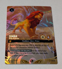 Simba - Pride Protector - Disney Lorcana Promo Cards (DLPC) - Near Mint Holofoil - Image 1