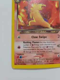 2002 Pokemon Neo Destiny Dark Typhlosion Holo Rare #10/105 WOTC Vintage Old Card - Image 2