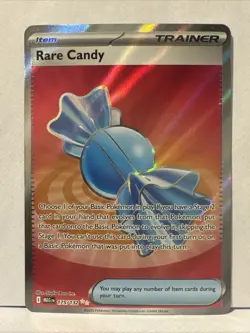 Rare Candy 175/132 Mega Evolution NM Pokemon Card TCG Trainer - Image 1