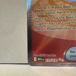 Rare Candy 175/132 Mega Evolution NM Pokemon Card TCG Trainer - Image 5