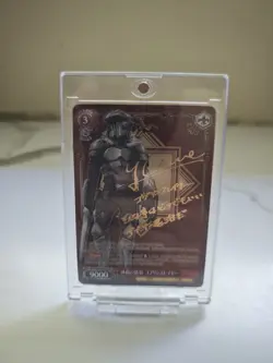 Signed Card Weiss Schwarz goblin slayer GBS/S63-030SP Foil/Mint - Image 1