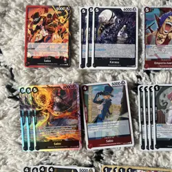 One Piece OP13 - Sabo Structure Deck - NM/M - 50 Cards - English - Image 2