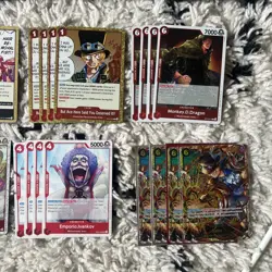 One Piece OP13 - Sabo Structure Deck - NM/M - 50 Cards - English - Image 5