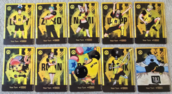ART CARD One Piece BVB Luffy Straw Hat Gold Don!! 10 Playset Textured ENGLISH 09 - Image 1