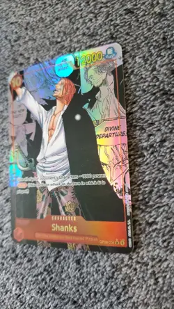 ART CARD ~ One Piece Shanks Emperors Manga Alt Art Textured ENGLISH 004 luffy - Image 5
