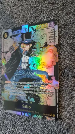 ART CARD ~ One Piece Sabo Manga Alt Art Textured ENGLISH 083 luffy zoro nami - Image 5