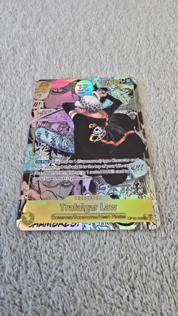 ART CARD One Piece Trafalgar Law Manga Textured ENGLISH Luffy Zoro Nami ART CARD - Image 4