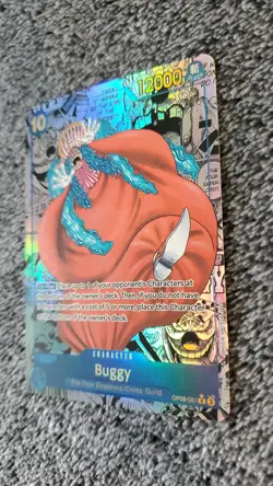 ART CARD ~ One Piece Buggy Emperors Manga Alt Art Textured ENGLISH 051 zoro nami - Image 5