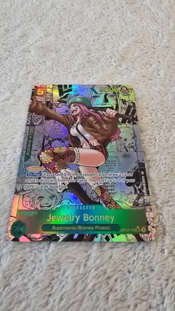 ART CARD ~ One Piece Jewelry Bonney Manga Alt Art Textured ENGLISH ~ Luffy - Image 4