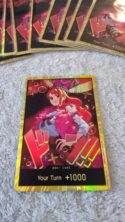 ART CARD One Piece Nami GOLD Don!! EB-03 Heroines Edition Don ENGLISH ~ ART CARD - Image 4