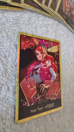 ART CARD One Piece Nami GOLD Don!! EB-03 Heroines Edition Don ENGLISH ~ ART CARD - Image 5