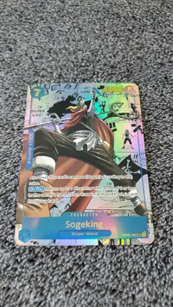 ART CARD ~ One Piece Sogeking Usopp Manga Alt Art Textured ENGLISH luffy zoro - Image 3