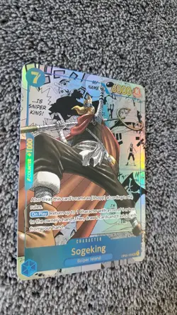 ART CARD ~ One Piece Sogeking Usopp Manga Alt Art Textured ENGLISH luffy zoro - Image 4